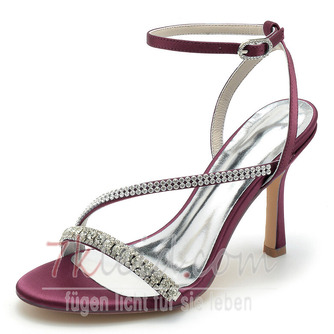 9,5CM hohe Sandalen, modische Hochzeitsschuhe, Strass-Hochzeitsschuhe - Seite 7