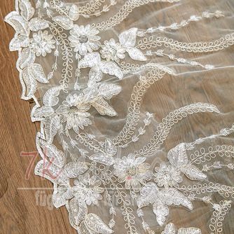 Spitze Hochzeit Schleier Vintage Kathedrale Schleier Braut Luxus Schleier - Seite 6