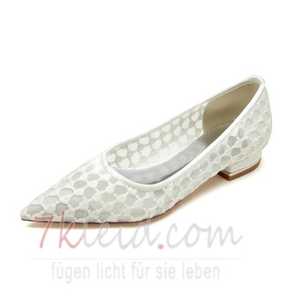 Frühlingssommer-Spitze beschuht die atmungsaktiven bequemen Schuhe der Hochzeitsfrauen - Seite 1