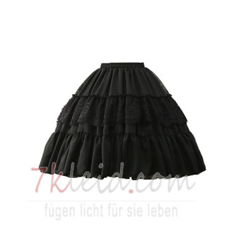 Lolita-Spitzenpetticoat, kurzer Bouffant, Lolita-Petticoat, Vogelkäfigrock 55CM - Seite 5