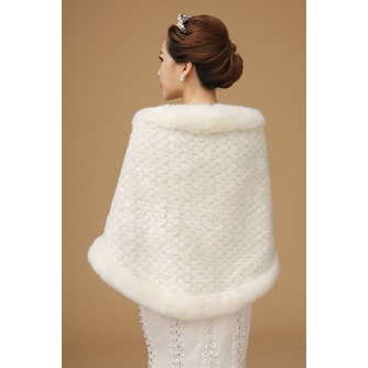 Knopf Winter Halle Super lange Dicke Elfenbein Hochzeit Schal - Seite 2