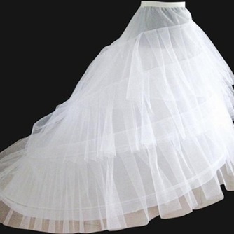 Elastische Taille Modisch Zwei Felgen Hochzeitskleid Nachgestellte Hochzeit Petticoat - Seite 2