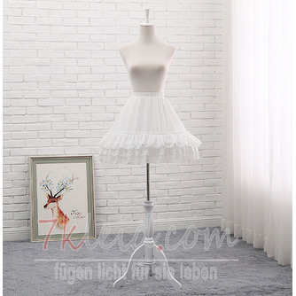 Schwarz / weiß Lolita Tüll Petticoat, Cosplay Petticoat, geschwollener Tüllrock, flauschiger Petticoat, Ballett-Tutu-Rock. 45CM - Seite 2