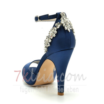 Stiletto Heel Ultra High Heel Peep Toe Hochzeits-High Heels mit Knöchelriemen - Seite 2