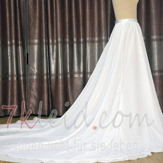 Chiffon Hochzeit Rock Zug Braut Hochzeit Überrock Braut Rock Zug Abnehmbare Applikationen Rock Zug benutzerdefinierte Größe - Seite 4