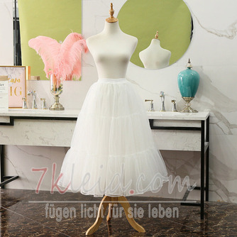 Schwarzer Organza-Petticoat, Cosplay-Partykleid-Petticoat, Lolita-Petticoat, Ballett-Tutu-Rock, langer Unterrock, Länge 80 cm - Seite 2