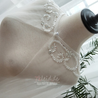 Tüll Perlen Mantel Hochzeit Schal Hochzeit Accessoires - Seite 4