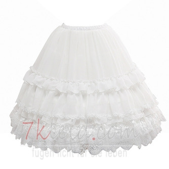 Lolita Gaze-Petticoat, weißer Petticoat, kurzer Petticoat, Hochzeits-Petticoat, weicher Petticoat, Party-Petticoats, abnehmbar 65 cm - Seite 6