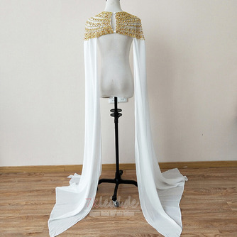 Braut Chiffon Mantel Langarm Mantel Abend Schal - Seite 2