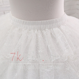 Elfenbein Spitze Tellerrock, Lolita weiches Garn Alltag Petticoat, Dame Mädchen Petticoats, Braut Hochzeit Petticoats - Seite 3