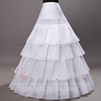 Brautkleid Petticoat vier Stahlringe vier Rüschen Petticoat elastischer Korsett Petticoat - Seite 2