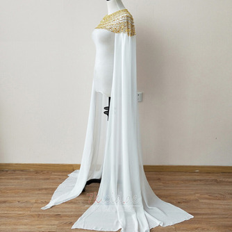 Braut Chiffon Mantel Langarm Mantel Abend Schal - Seite 3