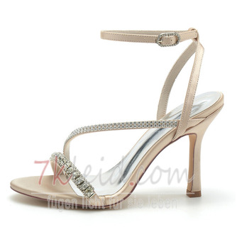 9,5CM hohe Sandalen, modische Hochzeitsschuhe, Strass-Hochzeitsschuhe - Seite 1