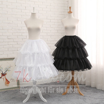 Elfenbein Organza Petticoat, Mädchen langen Petticoat, Cosplay Party Kleid Petticoat, Lolita Petticoat, - Seite 1