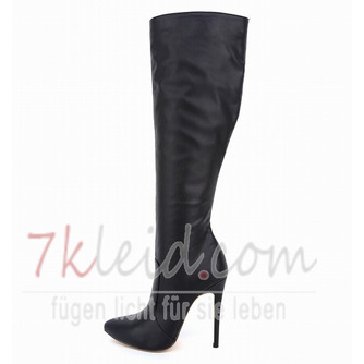 Frauen Occident Stilettos Schuhe Wadenhohe Stiefel High Heel Herbst- und Winterstiefel mit hohem Absatz für Frauen - Seite 5