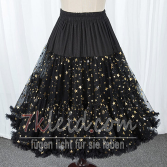 Weiße Spitze Tüll Ballkleid langer Petticoat, Lolita Cosplay Petticoats Krinoline, Ballett-Tutu-Rock, Mädchen Petticoats, Lolita Petticoat 60CM - Seite 7