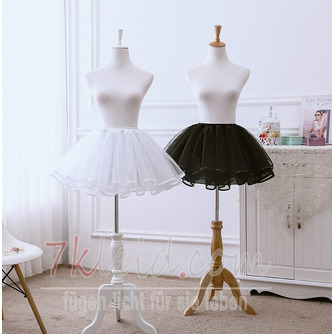 Lolita Cosplay Kurzes Kleid Petticoat Ballett, Hochzeitskleid Krinoline, Kurzer Petticoat 36CM - Seite 1