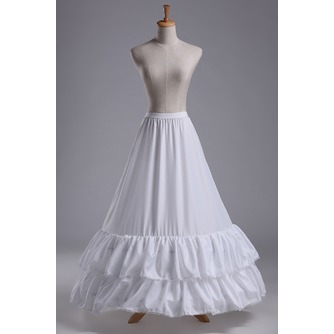 Meerjungfrau Spitzenbesatz Zwei Felgen Modisch Polyester Taft Hochzeit Petticoat - Seite 1