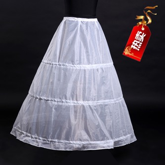 Einfach Polyester Taft Drei Felgen Standard Breite Hochzeit Petticoat - Seite 2