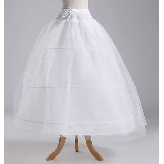 Einstellbar Standard Elegante Polyester Taft Drei Felgen Hochzeit Petticoat - Seite 1