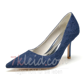 Spitze einzelne Schuhe weiße Spitze Brautjungfernschuhe Hochzeit Brautschuhe - Seite 8