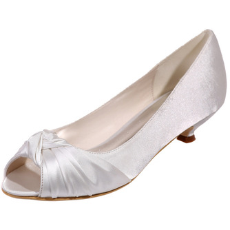 Brautschuhe Fischmund Hochzeitsschuhe Satin Party Schuhe - Seite 2