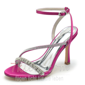 9,5CM hohe Sandalen, modische Hochzeitsschuhe, Strass-Hochzeitsschuhe - Seite 8