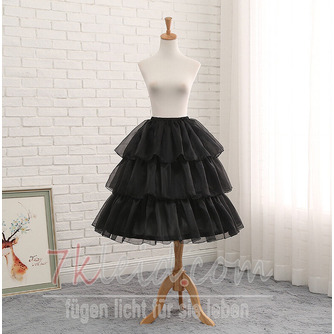 Elfenbein Organza Petticoat, Mädchen langen Petticoat, Cosplay Party Kleid Petticoat, Lolita Petticoat, - Seite 4