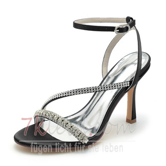 9,5CM hohe Sandalen, modische Hochzeitsschuhe, Strass-Hochzeitsschuhe - Seite 6