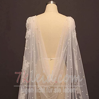 Braut-Hochzeitskleid, Perlenschal, Schleier, nachlaufender Spitzenschal - Seite 4