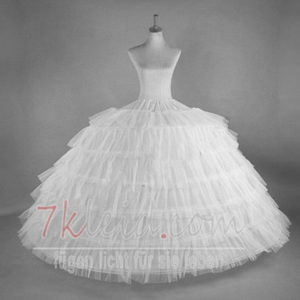 Taille Jahrgang Flouncing Sechs Felgen Volles Kleid Hochzeit Petticoat - Seite 2