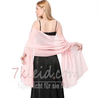 Hochwertiger verlängerter Chiffon-Schal für Braut, Abschlussball, Party - Seite 13