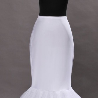 Elasthan Meerjungfrau Einzelne Felgen Hochzeitskleid Weiß Hochzeit Petticoat - Seite 2