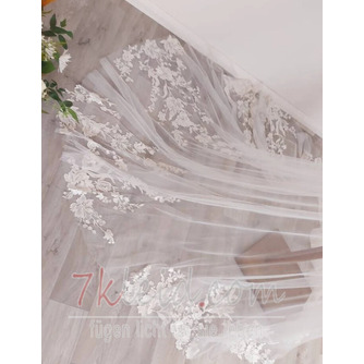Brautkleid Schleppe Abnehmbarer Überrock für die Braut Abnehmbarer Schleppe mit Spitzenrand - Seite 3