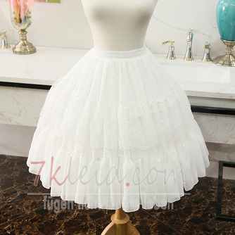 Lolita-Spitzenpetticoat, kurzer Bouffant, Lolita-Petticoat, Vogelkäfigrock 55CM - Seite 2