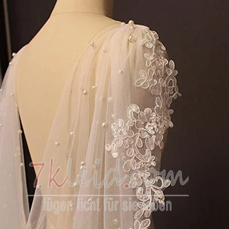 Braut-Hochzeitskleid, Perlenschal, Schleier, nachlaufender Spitzenschal - Seite 3