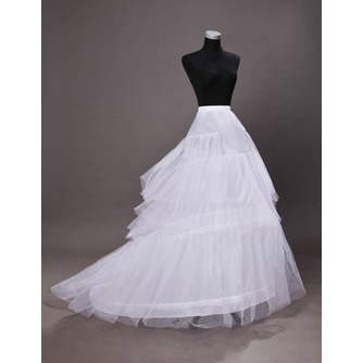 Polyester Taft Flouncing Volles Kleid Lange Zeichenfolge Modisch Hochzeit Petticoat - Seite 4