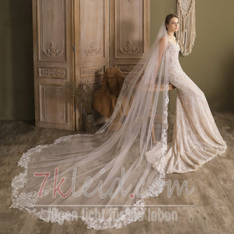 Braut Spitze Schleier Kirche Hochzeit Schweif Schleier Brautkleid Großhandel Schleier - Seite 2