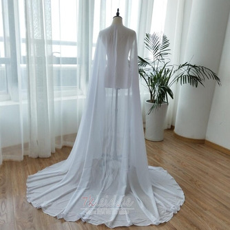 Chiffon langen Schal einfache elegante Hochzeitsjacke 2 Meter lang - Seite 2