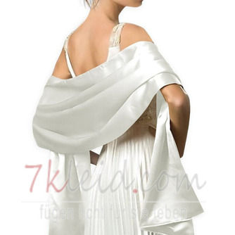 Satin-Schal, Abendkleid, Schal, Satin-Schal, passendes Hochzeitskleid - Seite 1