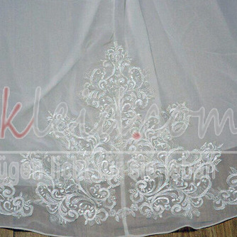 Chiffon Hochzeit Rock Zug Braut Hochzeit Überrock Braut Rock Zug Abnehmbare Applikationen Rock Zug benutzerdefinierte Größe - Seite 5