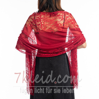 Spitzenschal Braut Abendkleid Schal Party Abendessen Spitzenschal Schal 185*65CM - Seite 10