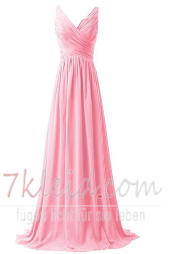 Elegant Drapierung Nelke Ärmellos Mittelgröße Chiffon Abendkleid - Seite 6
