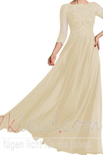 Brautmutterkleid Jahr 2023 Chiffon Drapierung Umgedrehtes Dreieck A-Linie - Seite 9