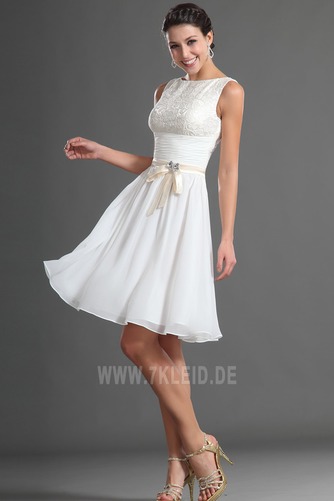 Ärmellos Mittelgröße Reißverschluss Swing Outdoor Schlicht Ballkleid - Seite 3