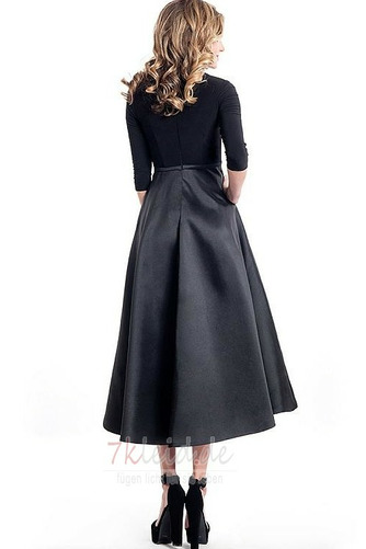 3/4 Länge Ärmel Herbst Romantisch Natürliche Taille Ballkleid - Seite 2