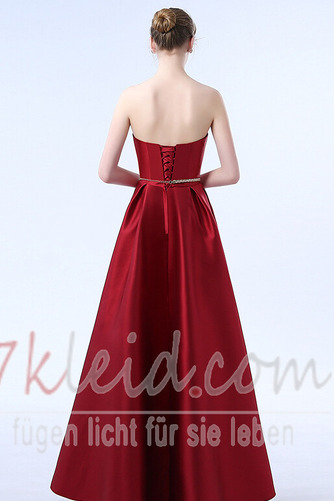 Ballkleid Birneförmig Elegant Asymmetrisch Asymmetrisch Natürliche Taille - Seite 2