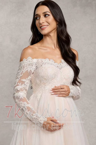 Brautkleid Spitze Sommer Luxus Empire Empire Taille Spitze - Seite 5