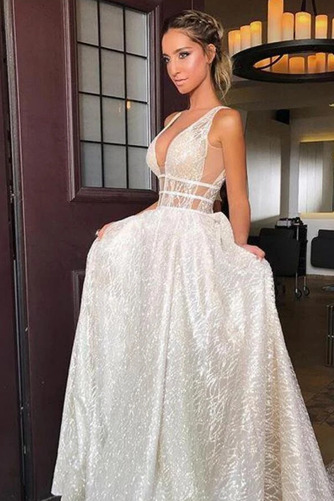 Brautkleid Frühling Natürliche Taille Strand A-Linie Ärmellos - Seite 3