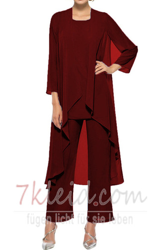 Hosenanzug Kleid Herbst Juwel Natürliche Taille Sanduhrförmig Elegant - Seite 3